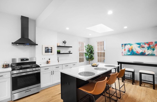Montclair Apartment | Modern Style and Convenience: Steps to Town & NYC Train