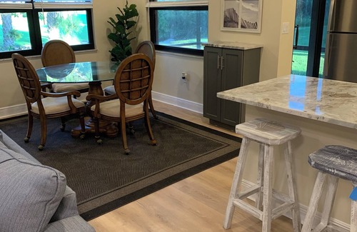 Hammock Bay Condo | ALL NEW/NO STEP LIVING W/PANORAMIC HAMMOCK BAY GOLF COURSE VIEW at MARCO SHORES
