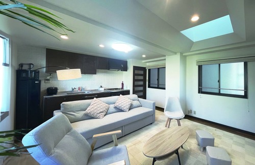 Sumida Apartment | Unparalleled Skytree Views with Private Rooftop Balcony