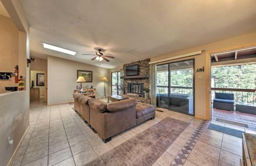 Alto Apartment | All-Season Alto Getaway: Pet-Friendly with Fire Pit & Deck