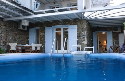 Panormos Villa | Allaya Villa: Private Pool with Panormos Ocean Views