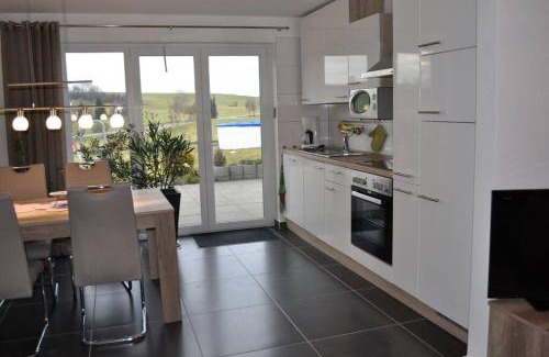 Christazhofen Apartment | Inviting Allgäu Apartment with Garden Pool & Ocean Views