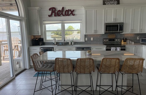 Alligator Point House | Bayfront Home at Alligator Point with Breathtaking Views