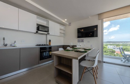 La Boquilla Apartment | Top-Rated Allroomies at Sunno Beach with Spa & Breakfast
