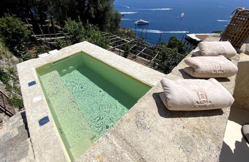 Pogerola Apartment | Discover Alma Domus: Oceanfront Retreat with Spa Bliss