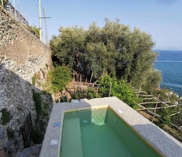 Pogerola Apartment | Discover Alma Domus: Oceanfront Retreat with Spa Bliss