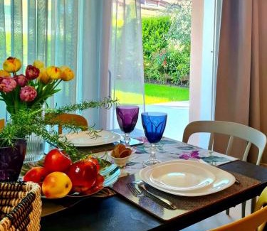 Colombare Apartment | Exceptional Alma Garda Home: Oceanfront with Pool & Hot Tub