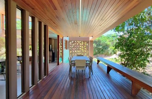 Marau Villa | Experience Alma Maraú: Oceanfront Retreat with Pool Access