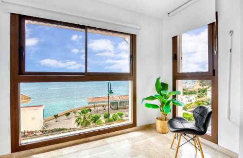 Pueblo Mascarat Apartment | Almar Suite: Oceanfront Retreat with Pool & Pet-Friendly Stay