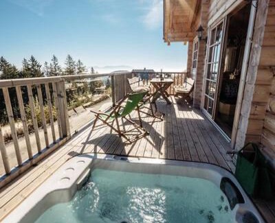 Bad Sankt Leonhard im Lavanttal House | Experience Almhütten Skorianz: 4-Star Ocean View Retreat