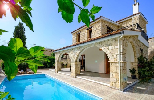 Simou House | Discover Almond Grove Villa: Ocean View & Private Pool