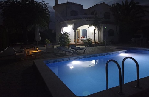 Les Tres Cales Villa | Family-Friendly Retreat at Aloy with Pool Access