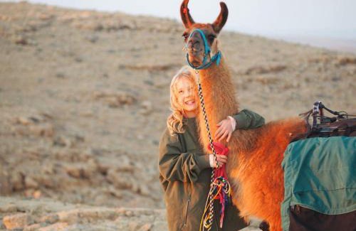 Mitzpe Ramon House | Cozy Alpaca Farm Retreat with Hot Tub & Fireplace