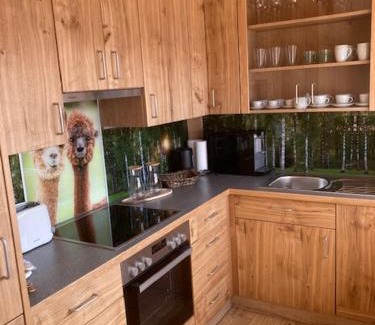 Bad Großpertholz Apartment | Alpakaglück: Guest Rated 10/10 with Breakfast & Family Comfort
