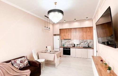 Yesil District Apartment | Top-Rated Stay at Alpamys Expo 479 - Family Friendly & Accessible
