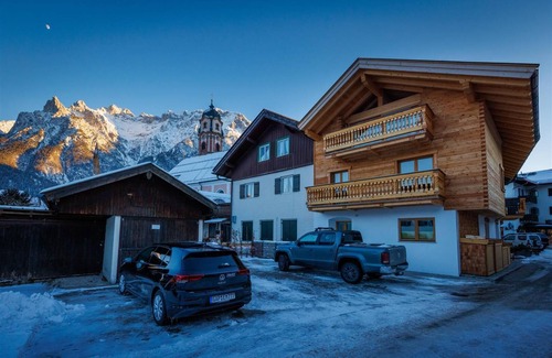 Mittenwald Apartment | Experience Alpenloft 2.0: Pool, Spa & Hot Tub Awaits!