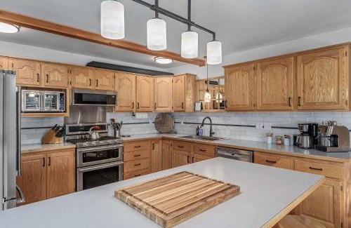 Plain House | Alpine Acres Lodge: Pet-Friendly Retreat with Hot Tub