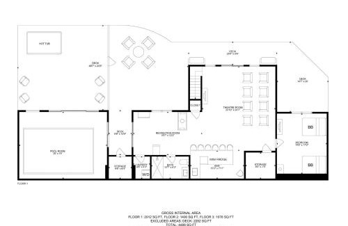Gatlinburg - Pigeon Forge House | Alpine Splash: Private Indoor Pool & Theater Gaming Retreat