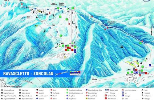 Ravascletto Apartment | Inviting Alpský apartmán Zoncolan: Pet-Friendly Retreat