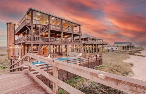 Port Bolivar House | Experience Oceanfront Relaxation at Alright, Alright, Alright