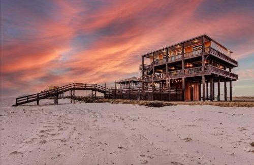 Port Bolivar House | Experience Oceanfront Relaxation at Alright, Alright, Alright