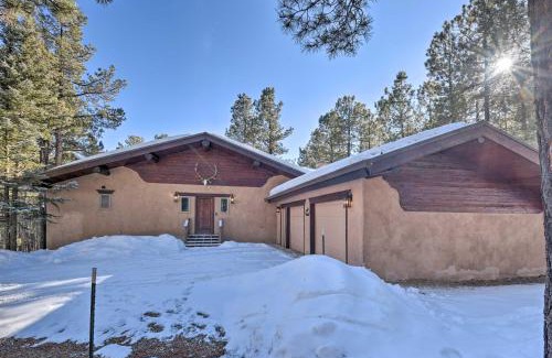 Angel Fire House | Unwind at Altitude Adjustment Cabin with Private Pool