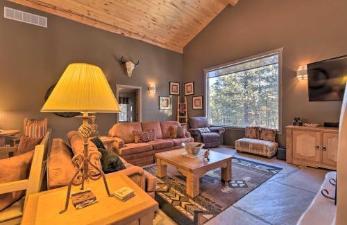 Angel Fire House | Unwind at Altitude Adjustment Cabin with Private Pool