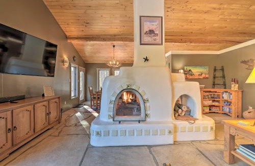 Angel Fire House | Unwind at Altitude Adjustment Cabin with Private Pool