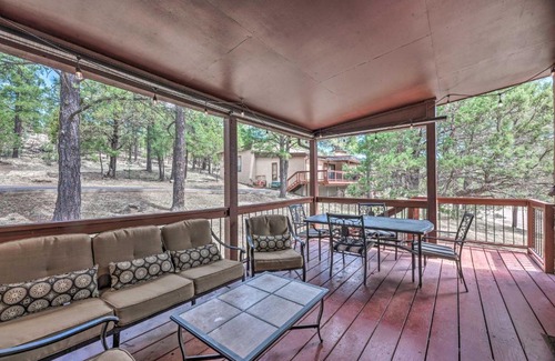 Alto Apartment | Charming Alto Condo with Deck Near Ruidoso Winter Park