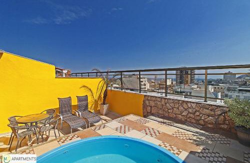 Copacabana Apartment | Elegant Duplex Retreat with Private Pool & Pet-Friendly Stay