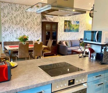 Hallschlag Apartment | Pet-Friendly Retreat at Am Fuchsbau with Ocean Views