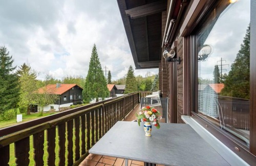 Arrach Apartment | Relaxing Retreat at Am Hohen Bogen with Ocean View