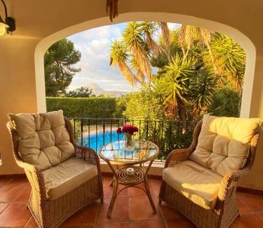 El Tosalet Ski Chalet | Beautiful Chalets in Jávea with Ocean View and Pool