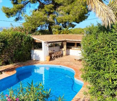 El Tosalet Ski Chalet | Beautiful Chalets in Jávea with Ocean View and Pool