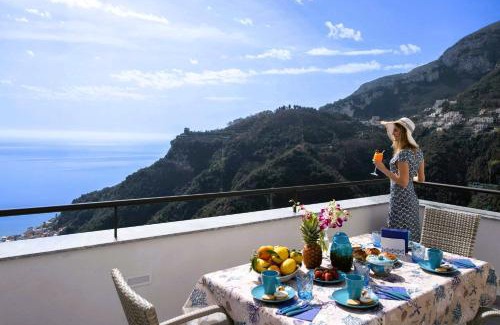 Pontone House | Elegant Amalfi Sea View with Breathtaking Oceanfront Access