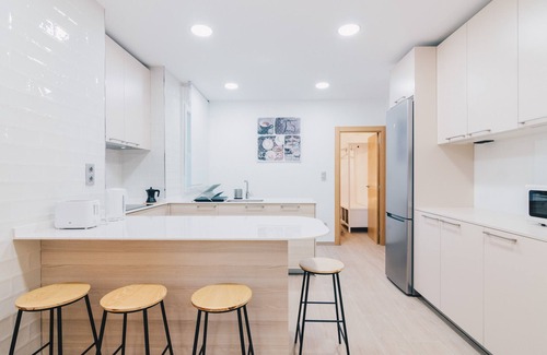 Abando Apartment | Exceptional AMALUR by People Rentals: Spa & Child-Friendly Stay