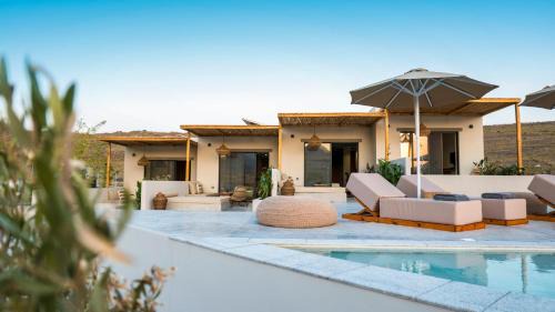 Myrina Apartment | Beachfront Bliss at Amaranto Evgatis Limnos - 9.4/10 Rating