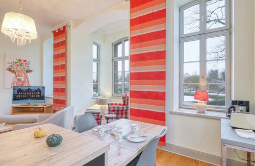 Krakow am See Apartment | Cozy 1 Bedroom Retreat in Krakow am See with Spa & Lake View