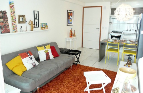 Boa Viagem Apartment | Seafront Escape in Boa Viagem: Rooftop Pool & Ocean Views
