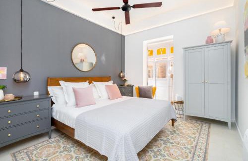 Sliema House | Elegant Art Deco Townhouse with Oceanfront Pool Access