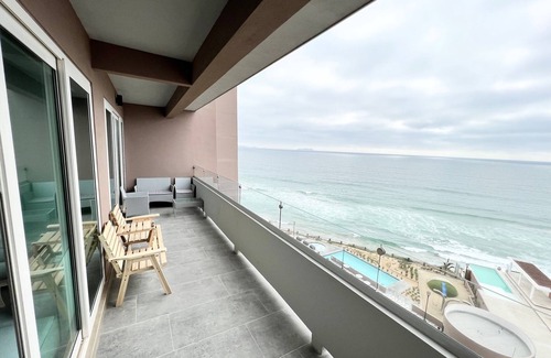 Playas De Tijuana Condo | Stunning Ocean View Condo with Pool and Great Location