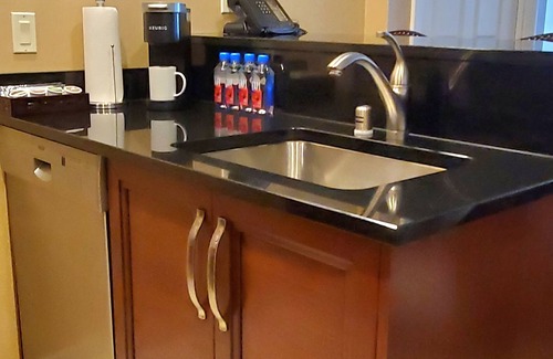Las Vegas Condo | Stunning MGM Suite with Balcony Strip Views & Top Amenities