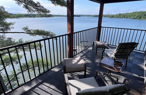 Turtle Lake House | Modern Lakefront Retreat with Dock and Scenic Views