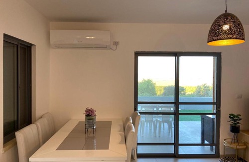 Megido Apartment | Relaxing Garden Apartment in Central Israel with Pool