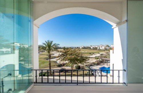 Roldan Apartment | Stunning Golf Views Apartment with Pool & Child-Friendly Access