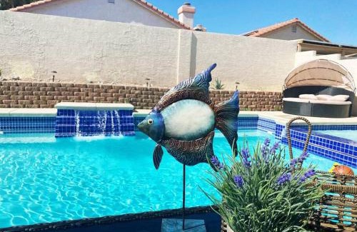 Spring Valley Villa | Discover J's Amazing Poolside Oasis with Hot Tub & Ocean View
