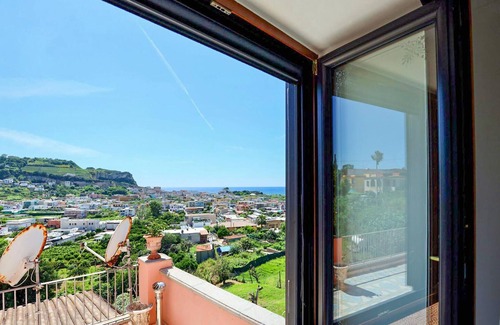 Bacoli House | Relax at a Sea View Vacation Home with Private Whirlpools