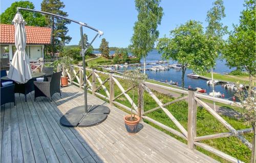 Sweden House | Family-Friendly Retreat in Boxholm with Sea View