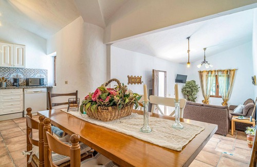 Cajiz House | Tranquil Cottage with Pool and Partial Sea View Retreat