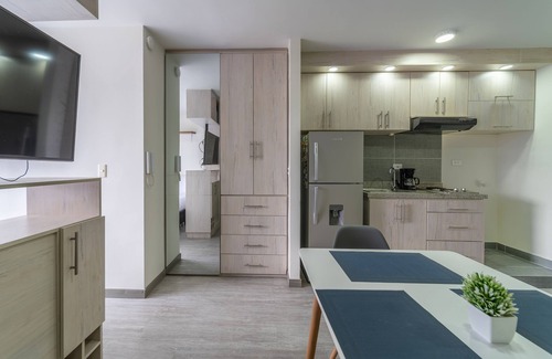 Suba Apartment | Inviting Loft at Gratamira with Gym and Pet-Friendly Options